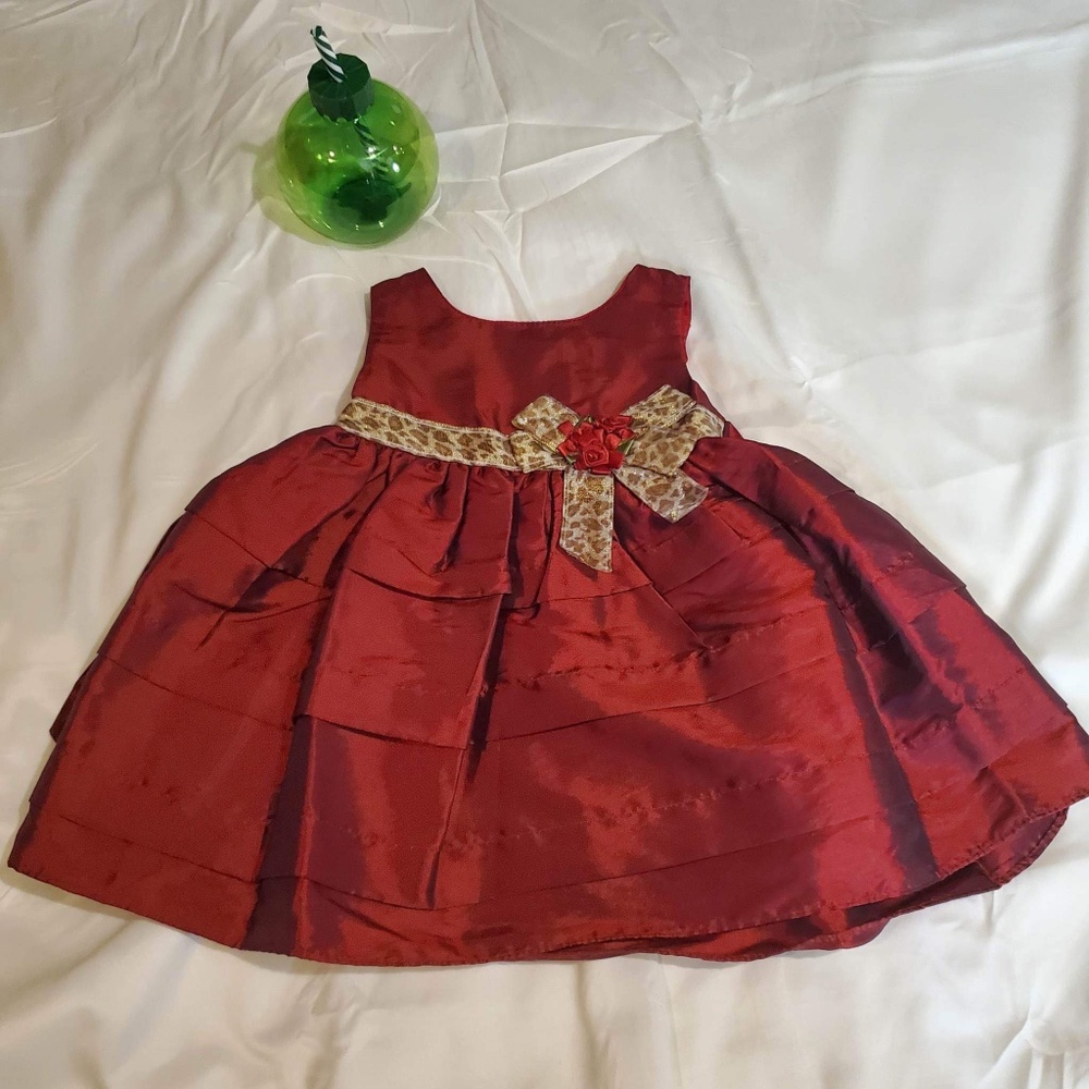 Sweet Heart Rose Red Sleeveless Dress